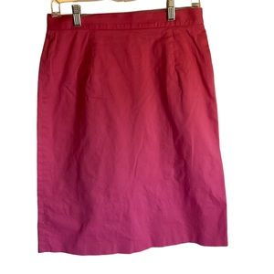 Harold’s blush color skirt